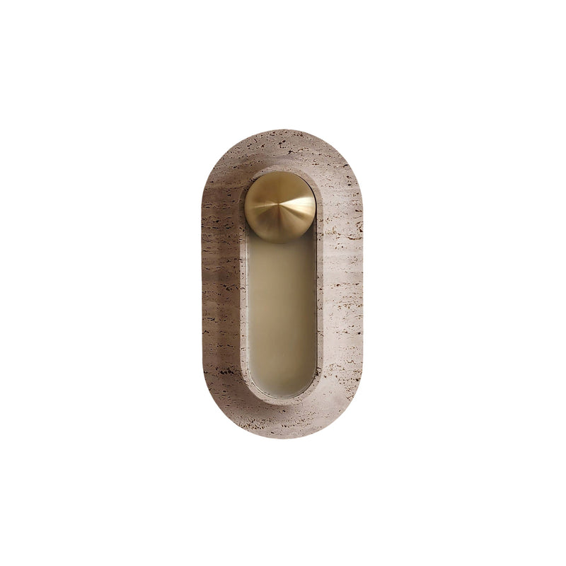 Duna Travertine Wall Sconce