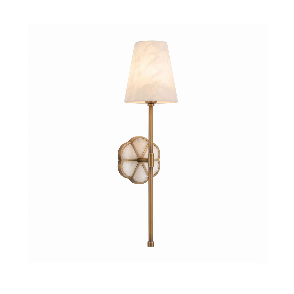 Carlotta Alabaster Wall Sconce