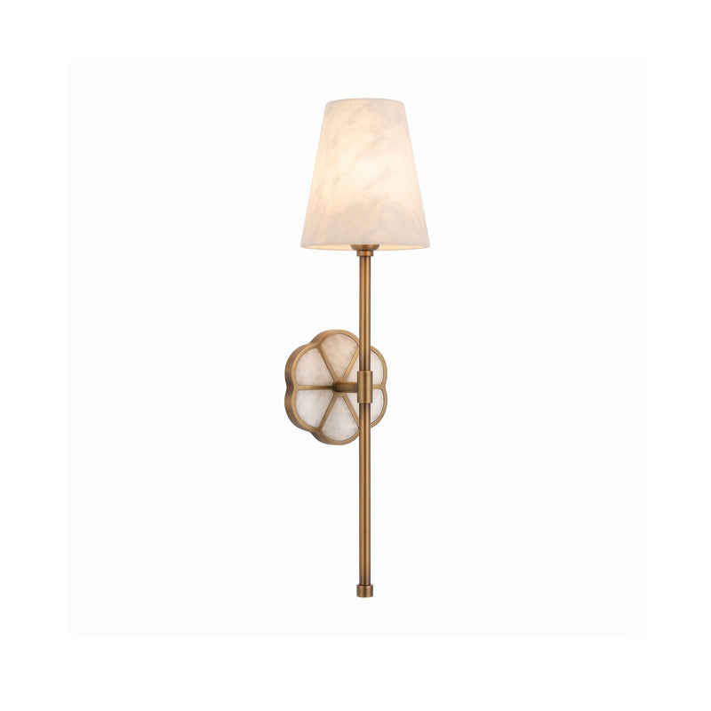 Carlotta Alabaster Wall Sconce
