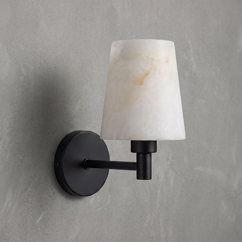 Bussana Short Alabaster Wall Sconce