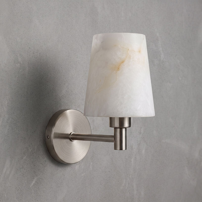Bussana Short Alabaster Wall Sconce