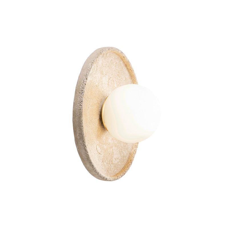 Aristide Travertine Wall Sconce