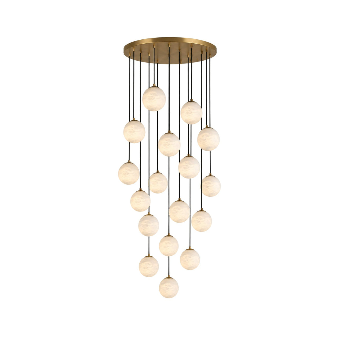 Lapide Alabaster Chandelier