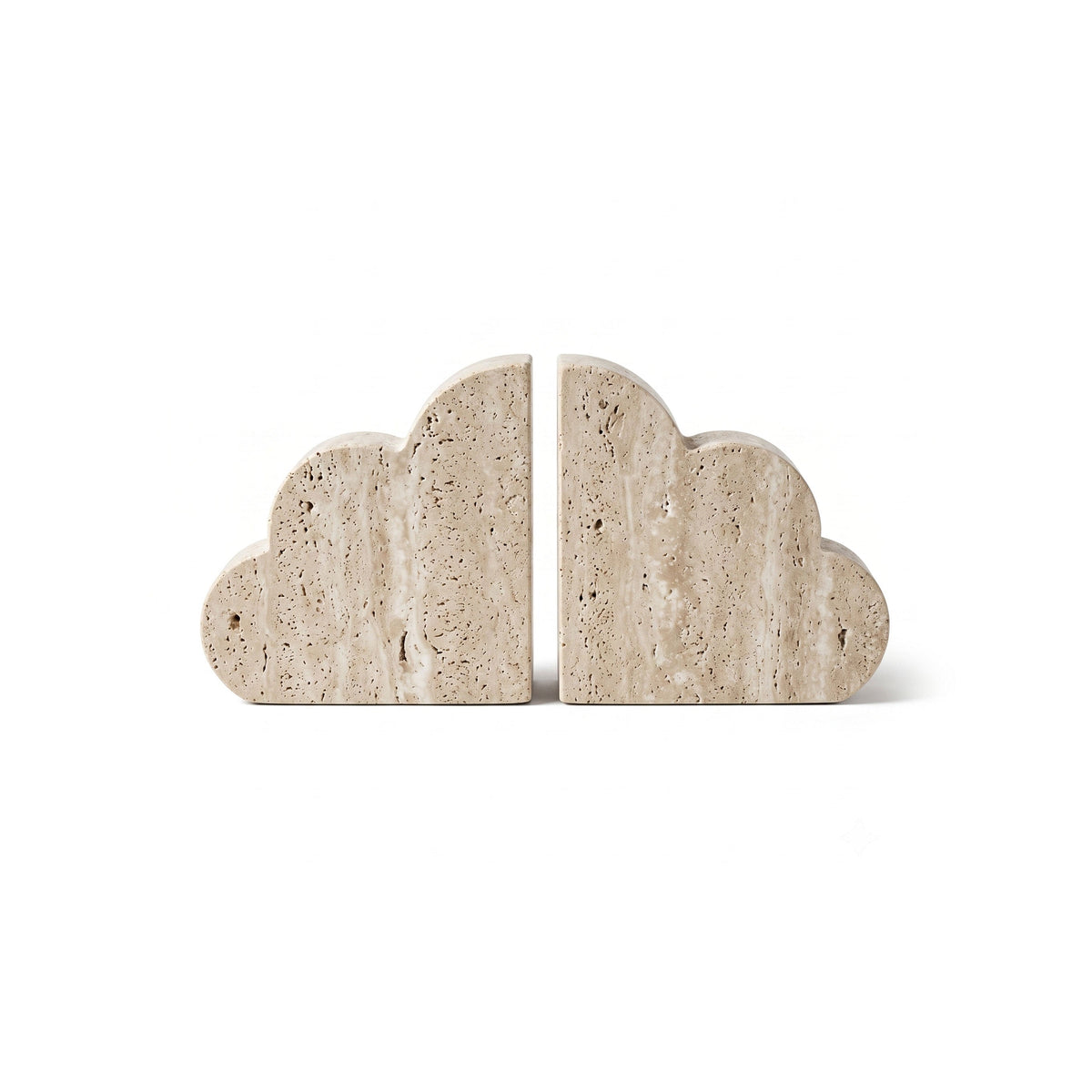 Bitonto Travertine Bookends