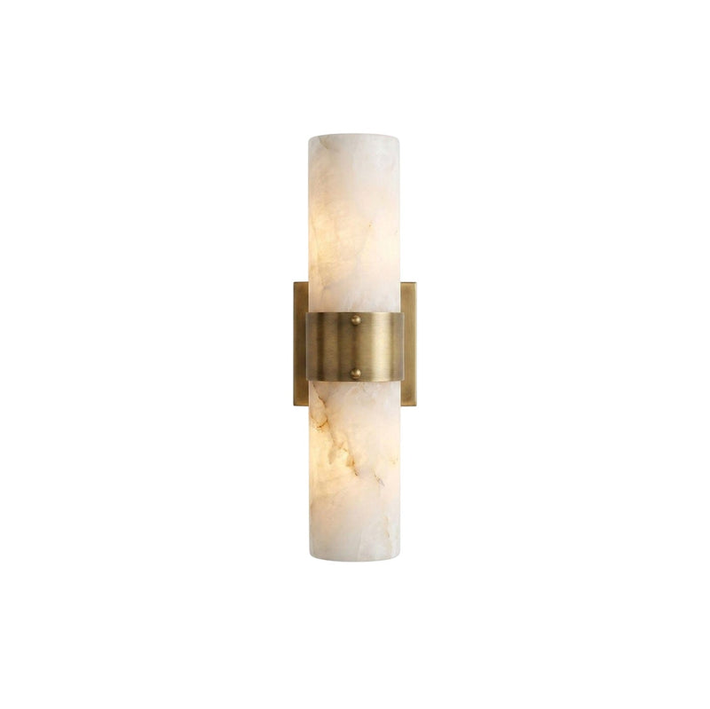 Piero Alabaster Fluted Wall Sconce