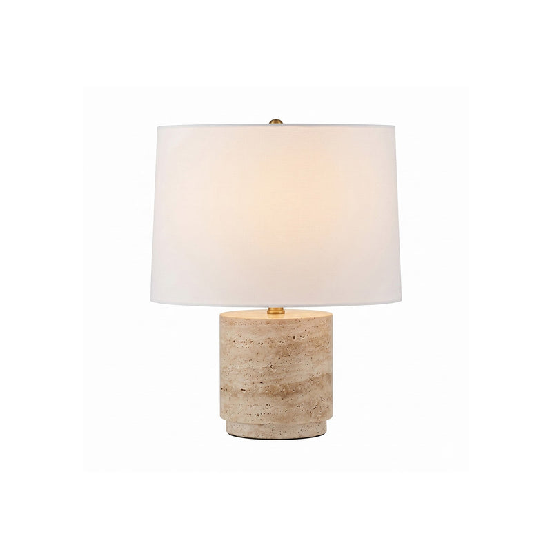 Isola Travertine Table Lamp