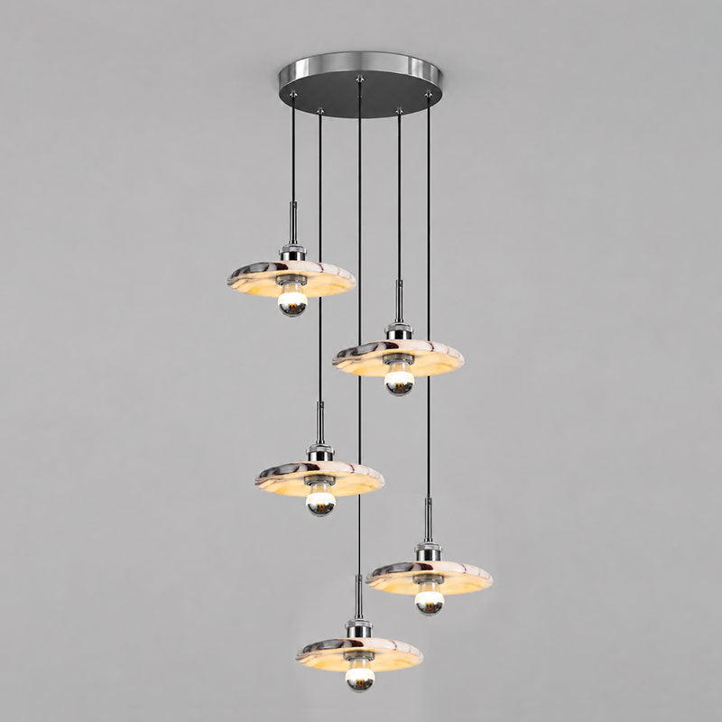 Nemi Cluster Marble Chandelier