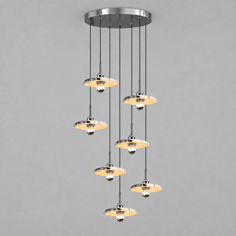 Nemi Cluster Marble Chandelier