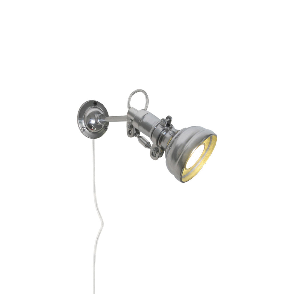 Orletta Rocker Arm Plug-in Wall Lamp