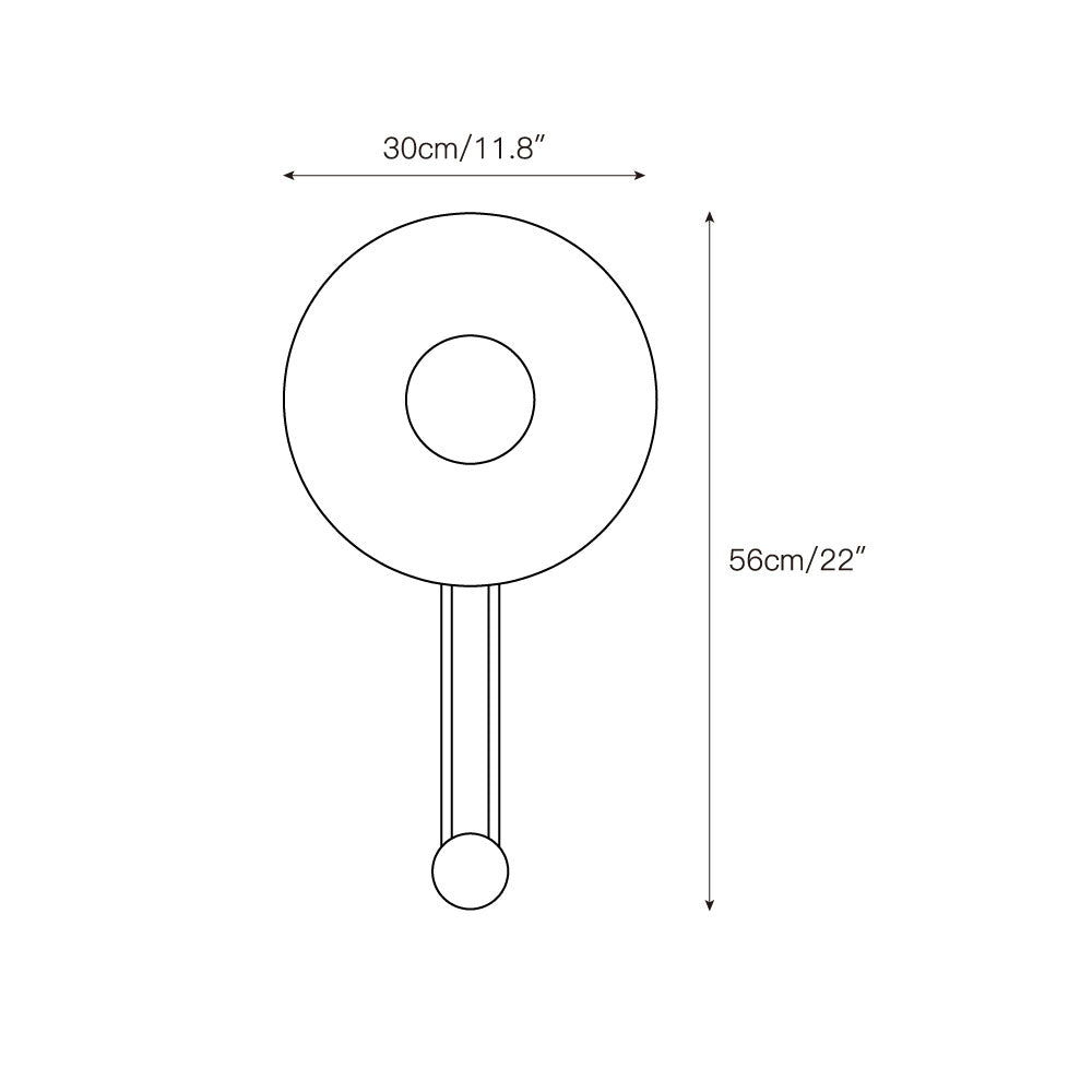 Murresco Marble Wall Lamp