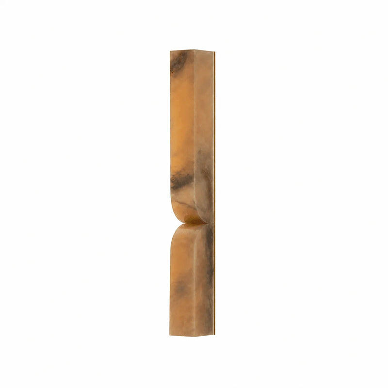 Pampello Alabaster Rectangular Wall Lamp