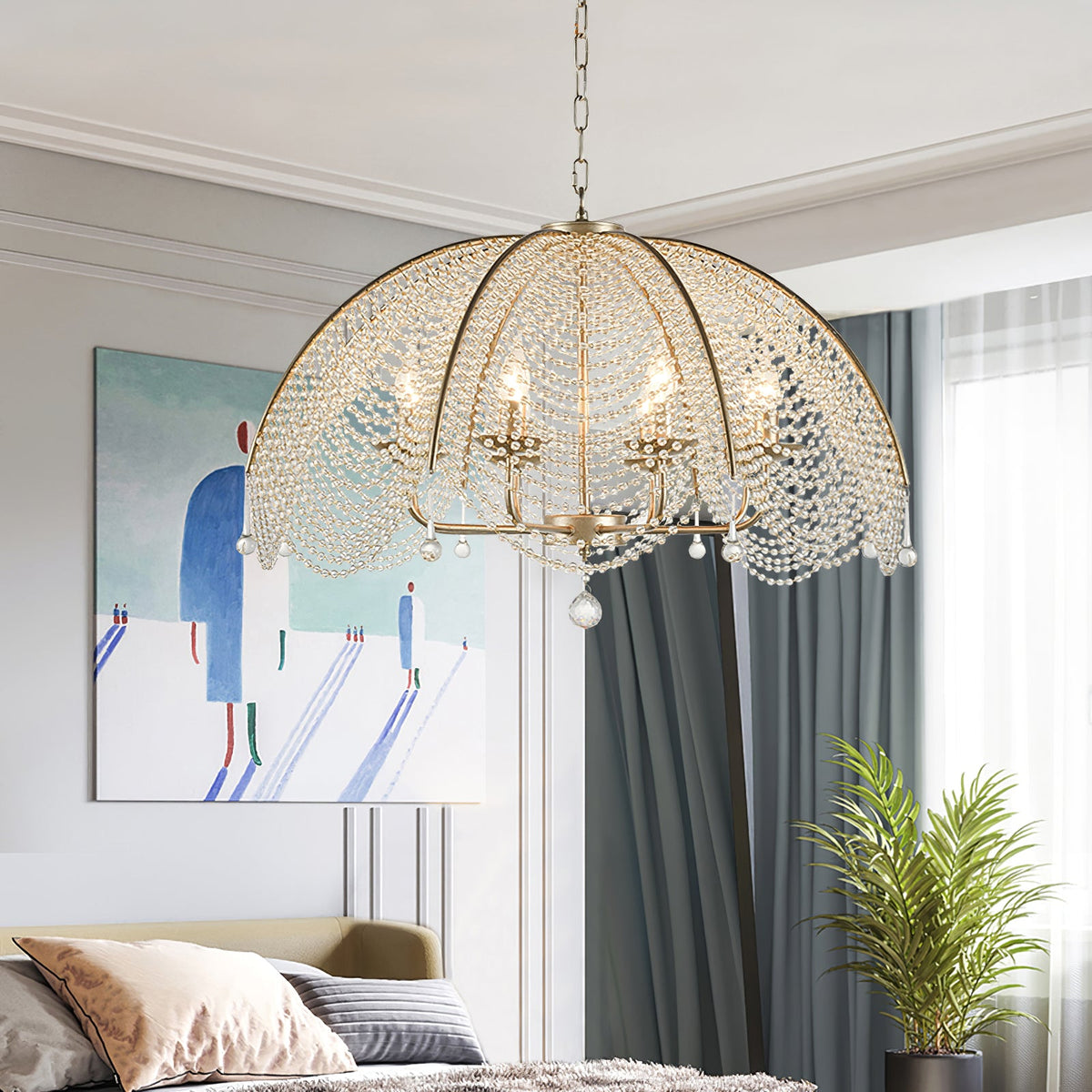 Ravenna Style Beads Chandelier