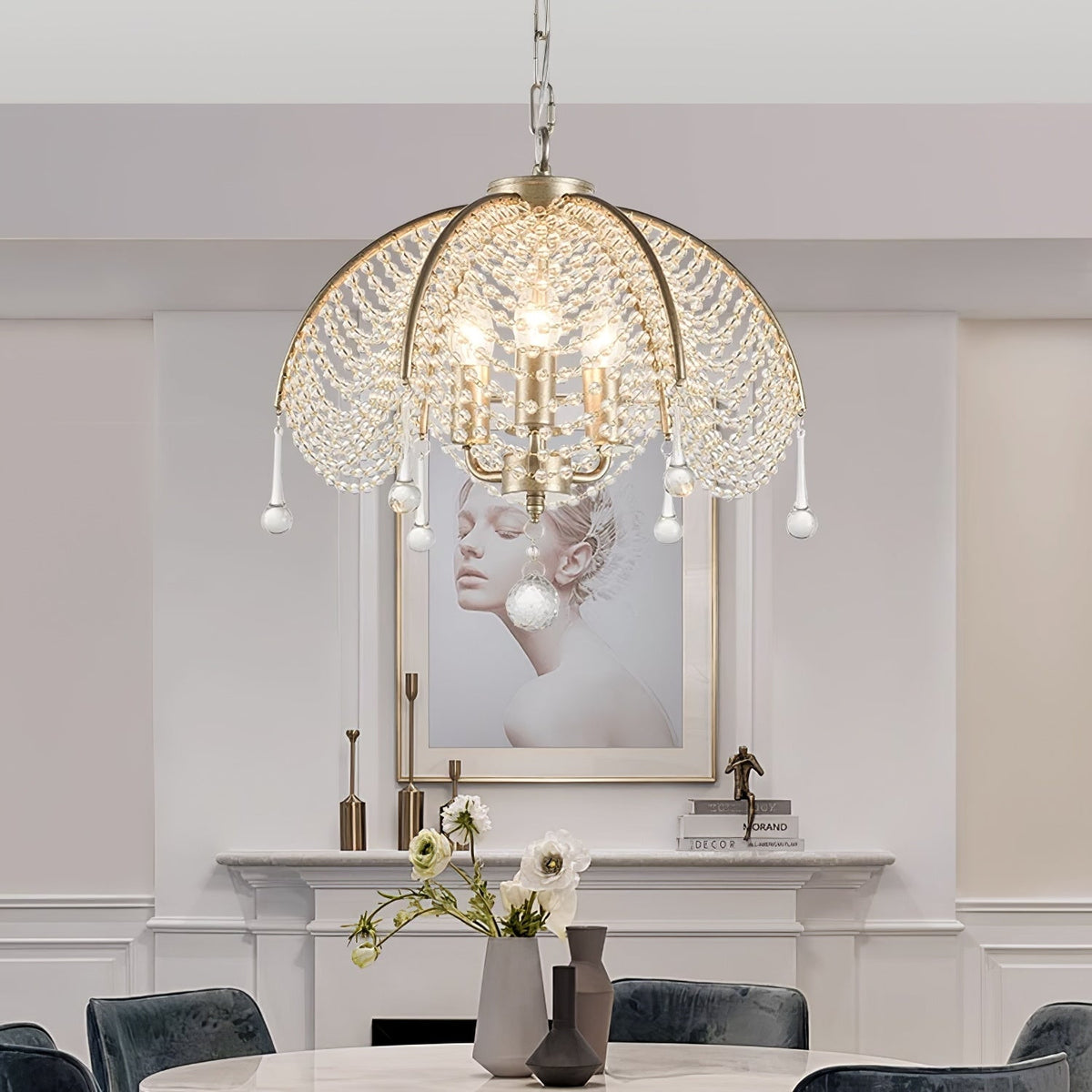 Ravenna Style Beads Chandelier