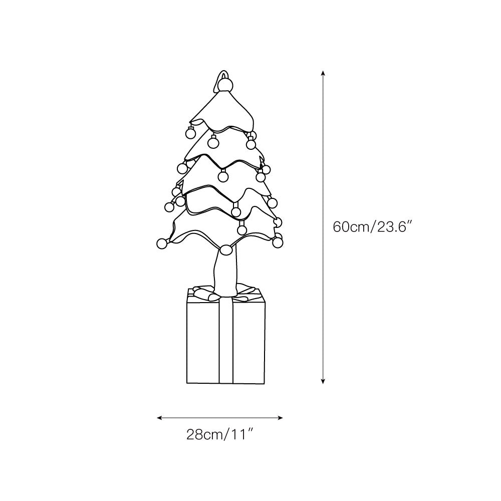 Normena Xmas Tree Gift Lamp