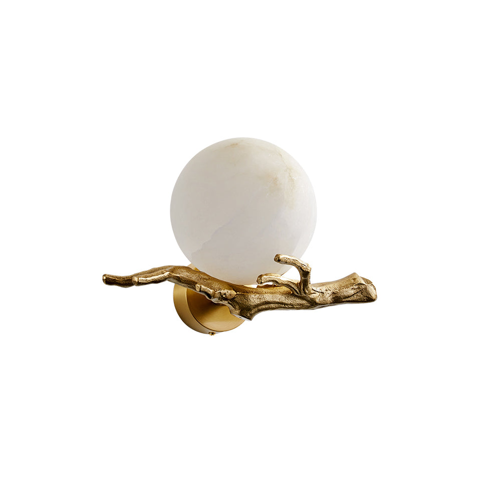 Pescara Twigs Alabaster Wall Lamp
