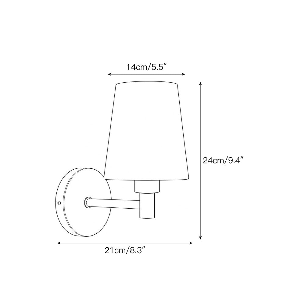 Bussana Short Alabaster Wall Sconce