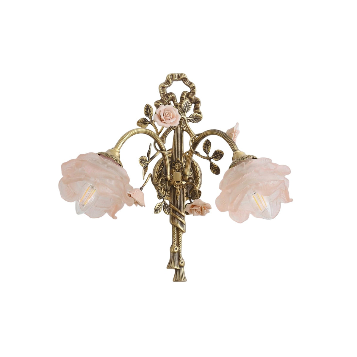 Botte Pink Floral Sconce