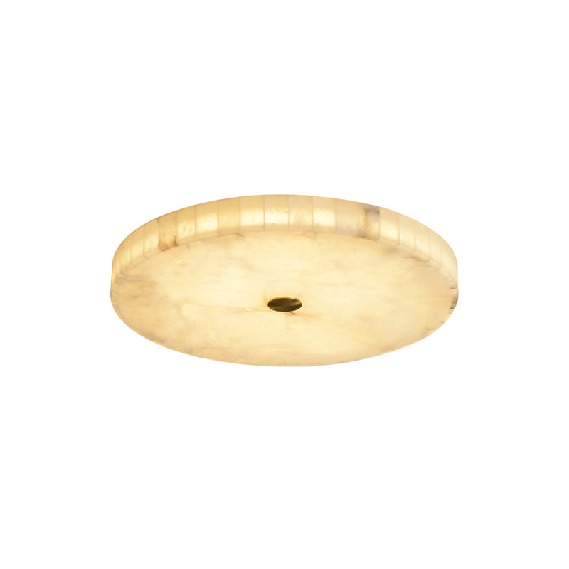 Gravina Mosaic Round Alabaster Ceiling Lamp