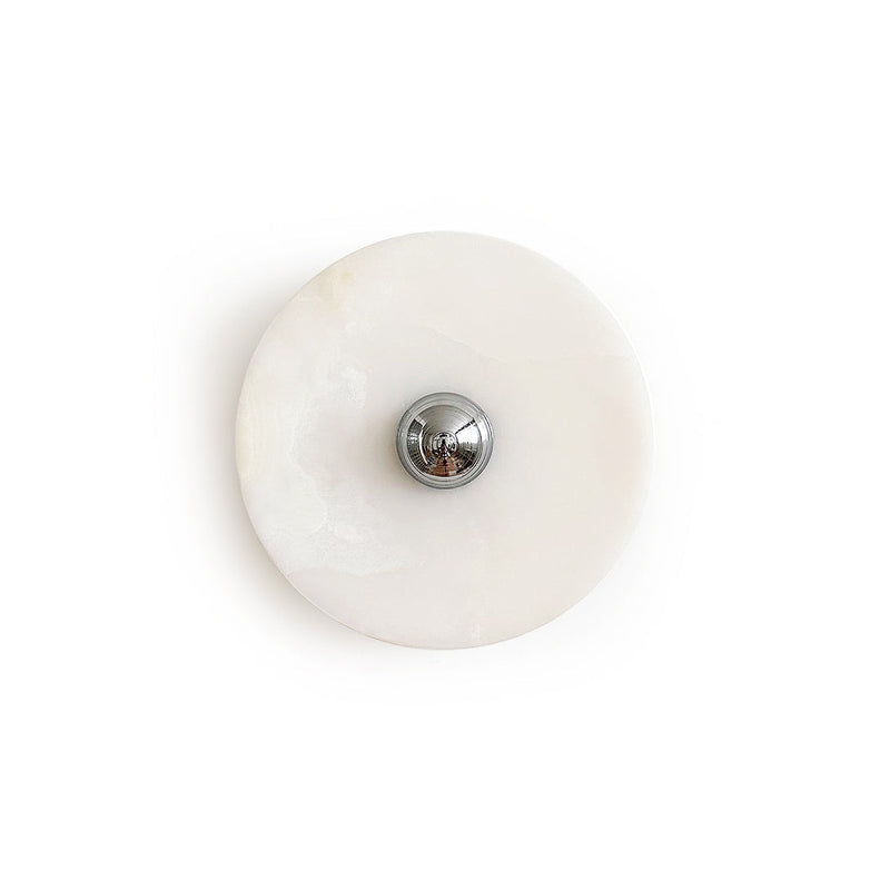 Ulmena Onyx Round Wall Lamp