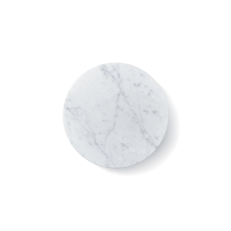 Passano White Round Marble Sconce