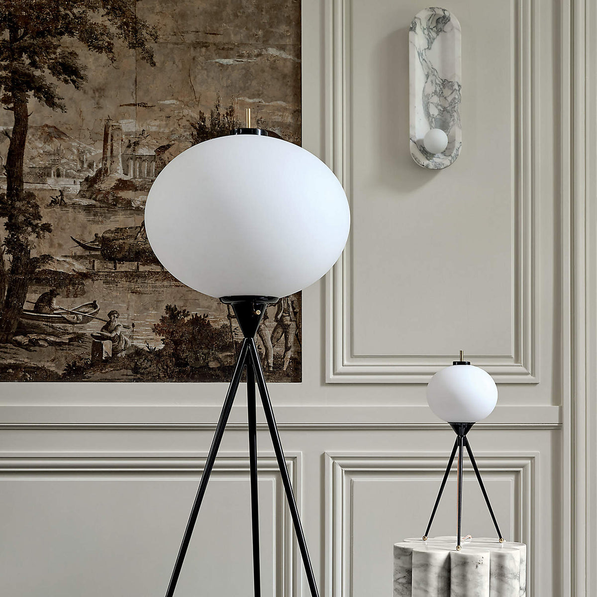 Tivana Marble Wall Lamp