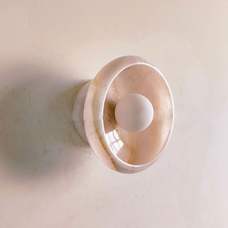 Cortona Marble Wall Lamp