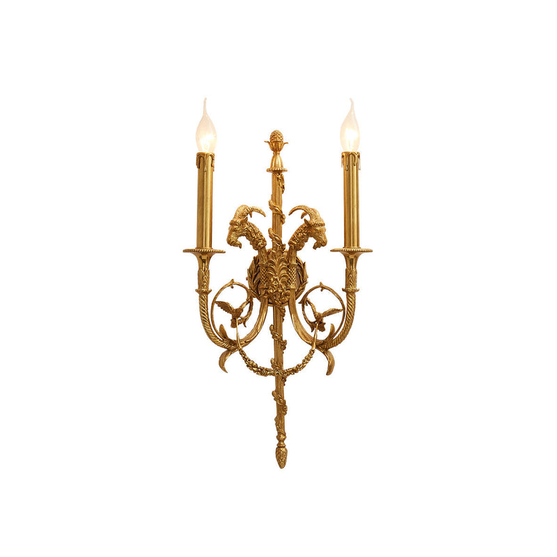 Riparo Brass Wall Lamp