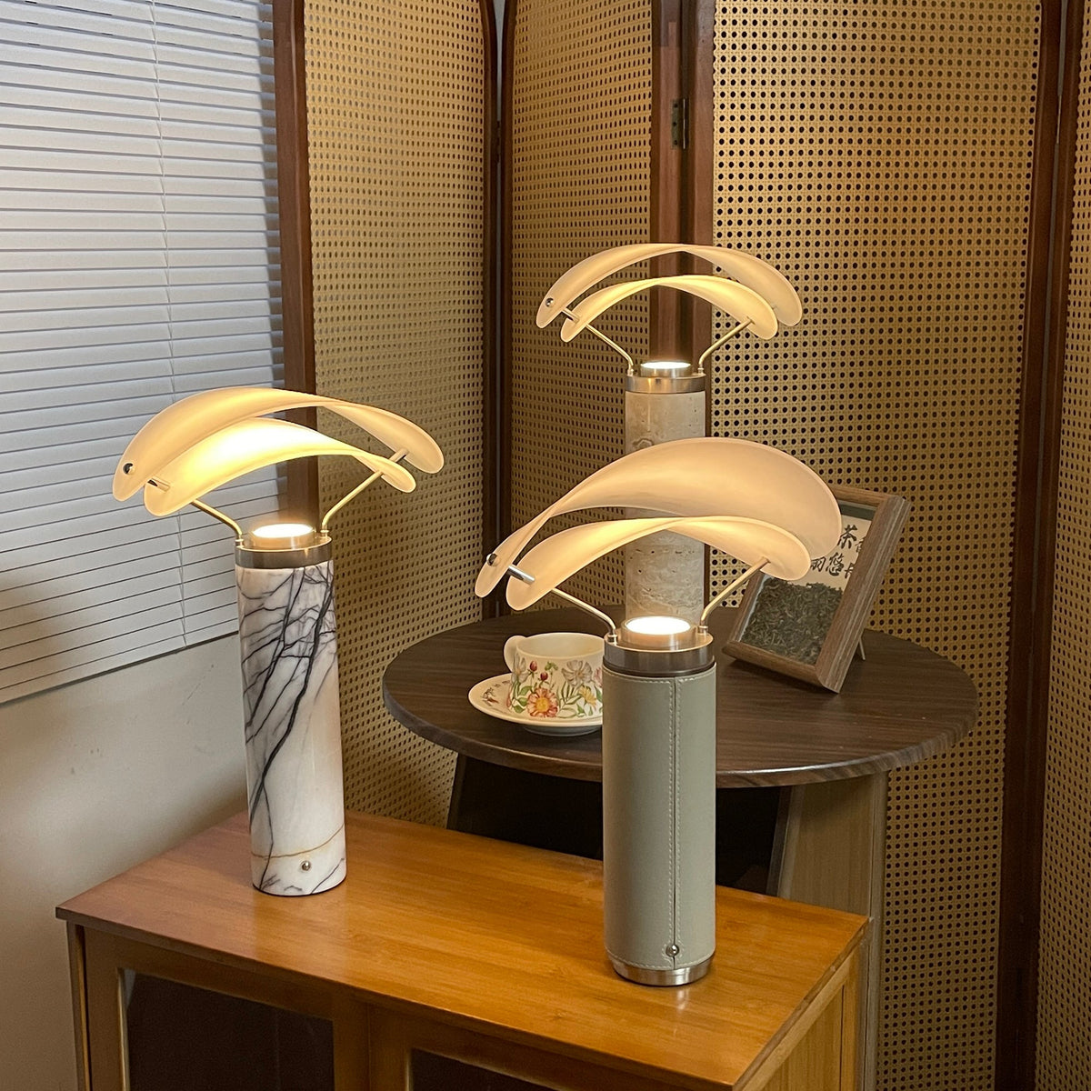 Varnetta Marble Table Lamp