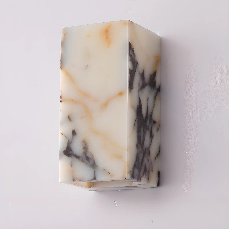 Sagrora Marble Square Wall Lamp