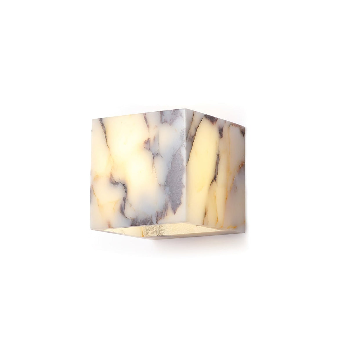 Sagrora Marble Square Wall Lamp