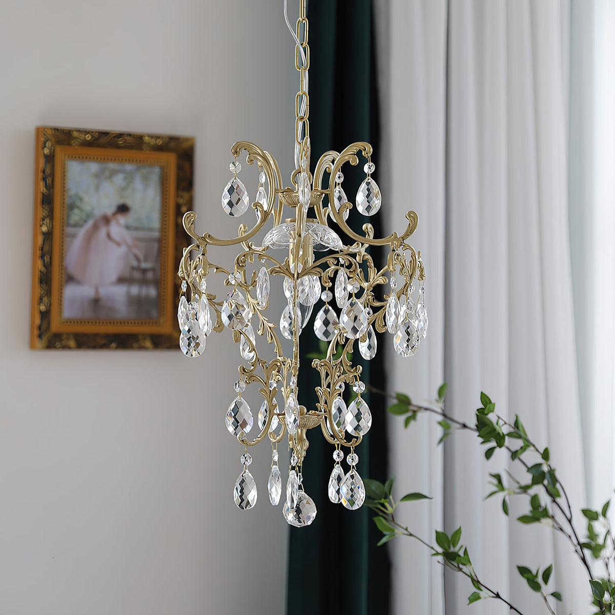 Curvino Tears Chandelier
