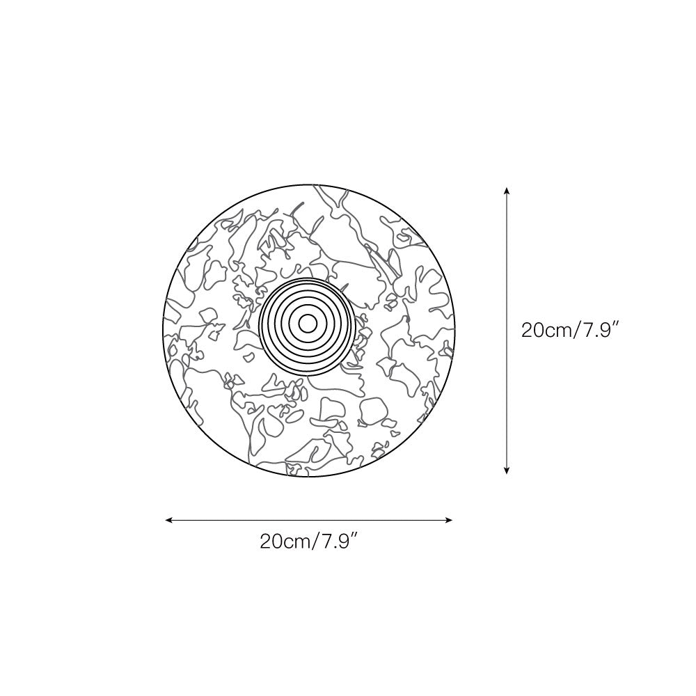 Dalmora Marble Wall Lamp