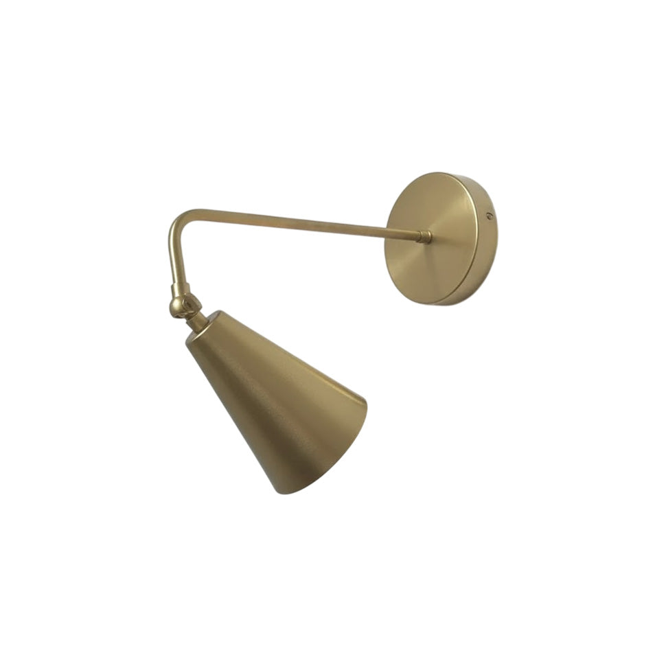 Corvetta Cone Wall Lamp
