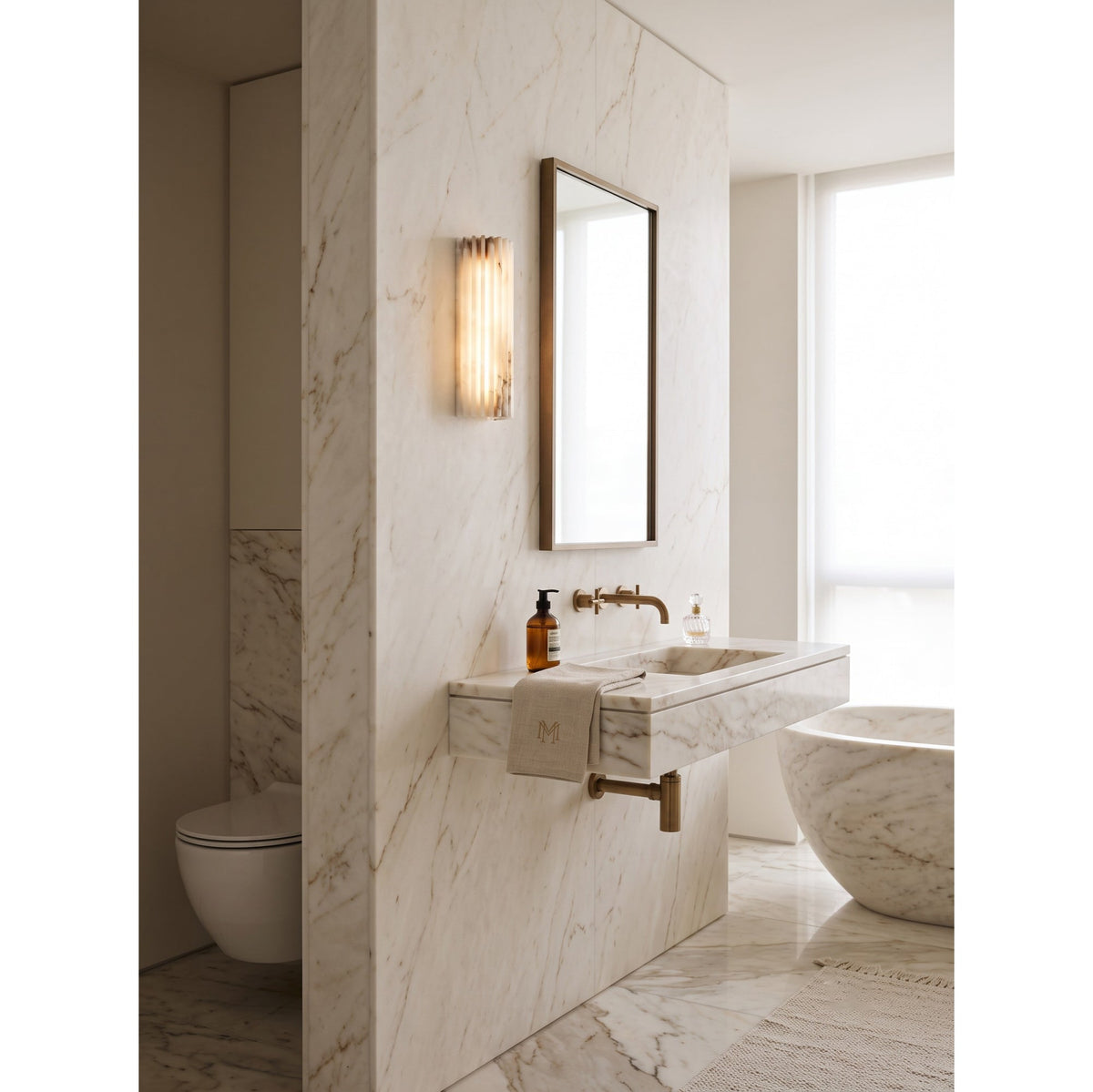 Ermanno Wall Alabaster Lamp Collection Hub