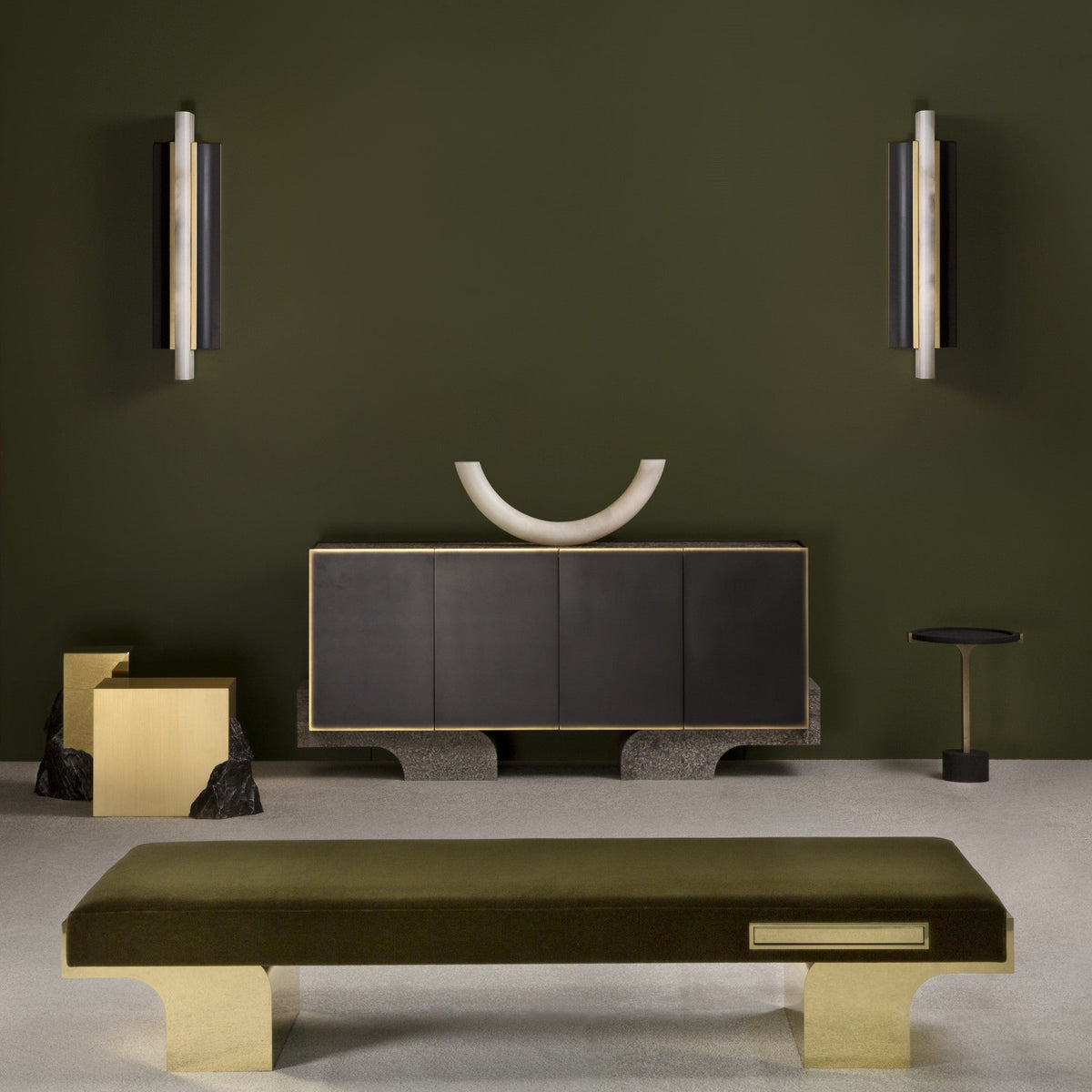 Gennone Alabaster Wall Lamp