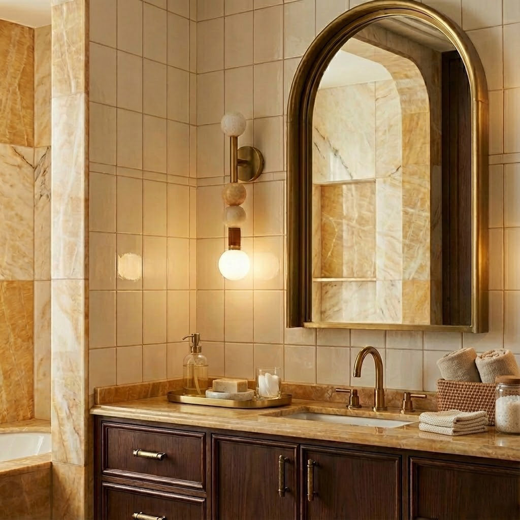 Lago Marble Wall Lamp