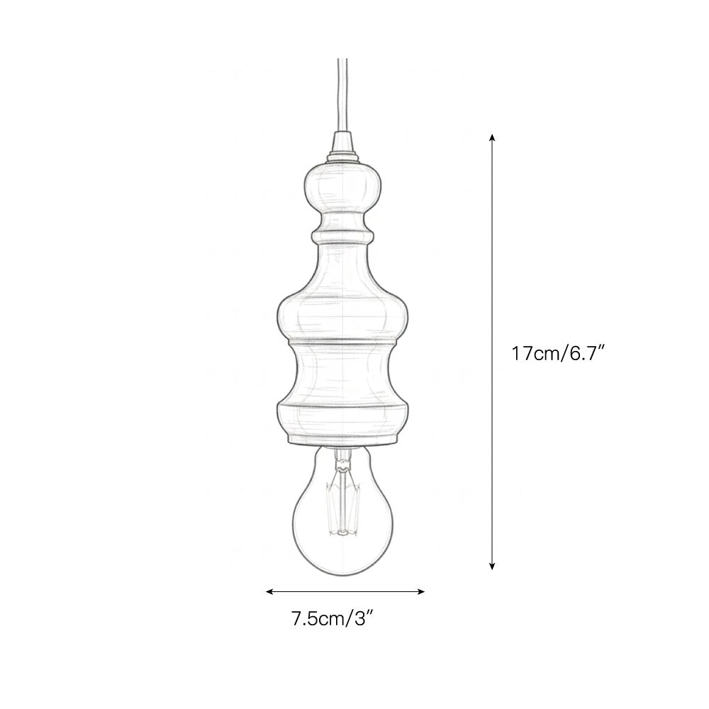 Vitone Swag Wood Lights