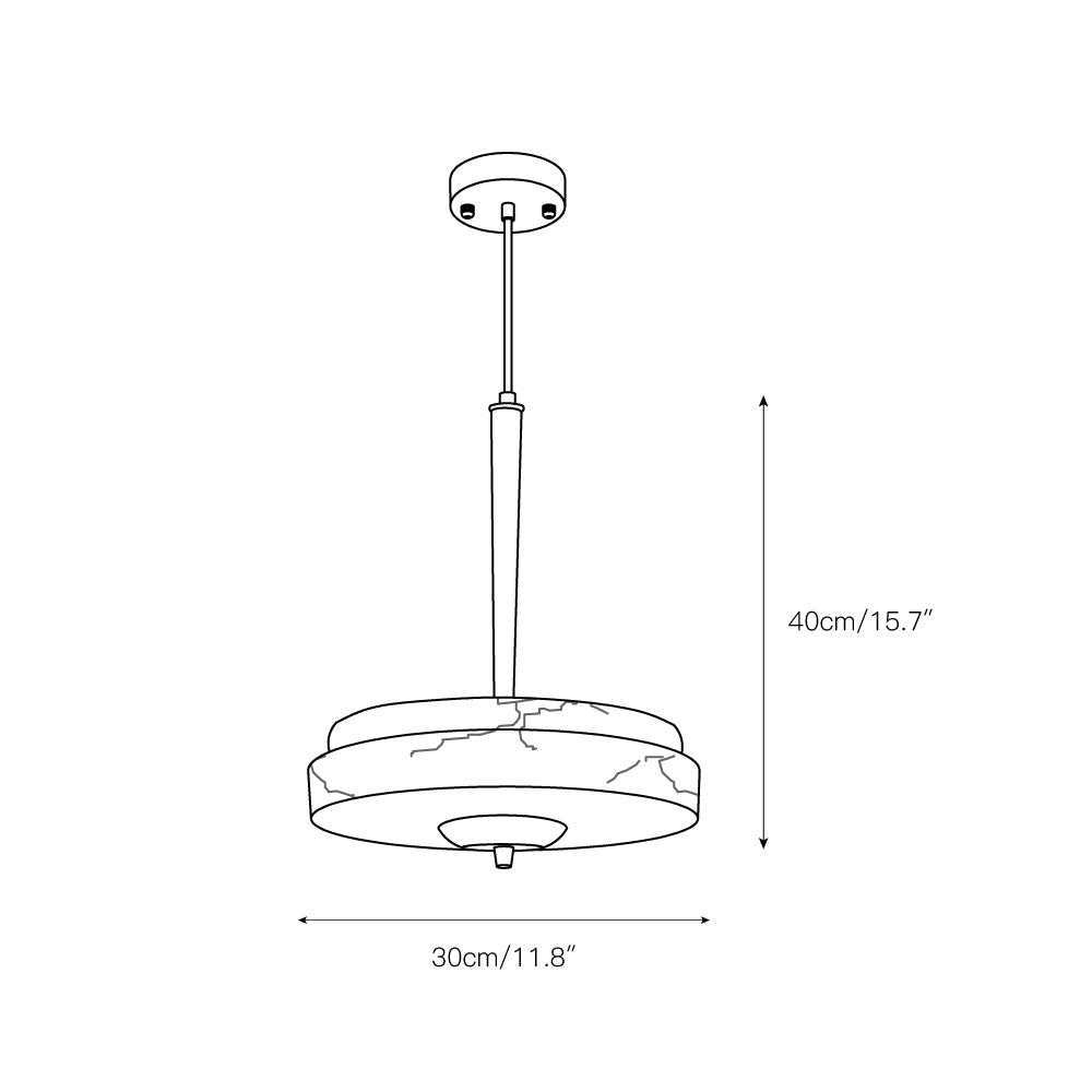 Virgano Alabaster Pendant Lamp