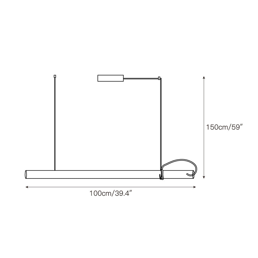 Tullio LED Linear Pendant Lamp