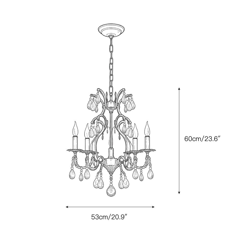 Pistoia Crystal Chandelier