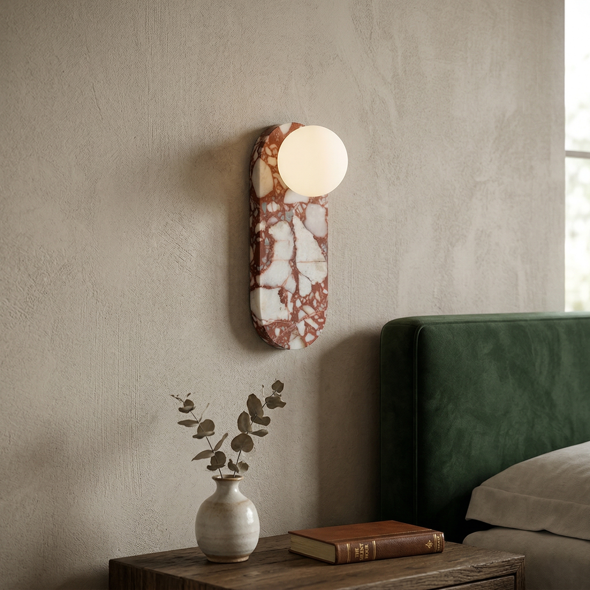 Brunello Marble Wall Lamp