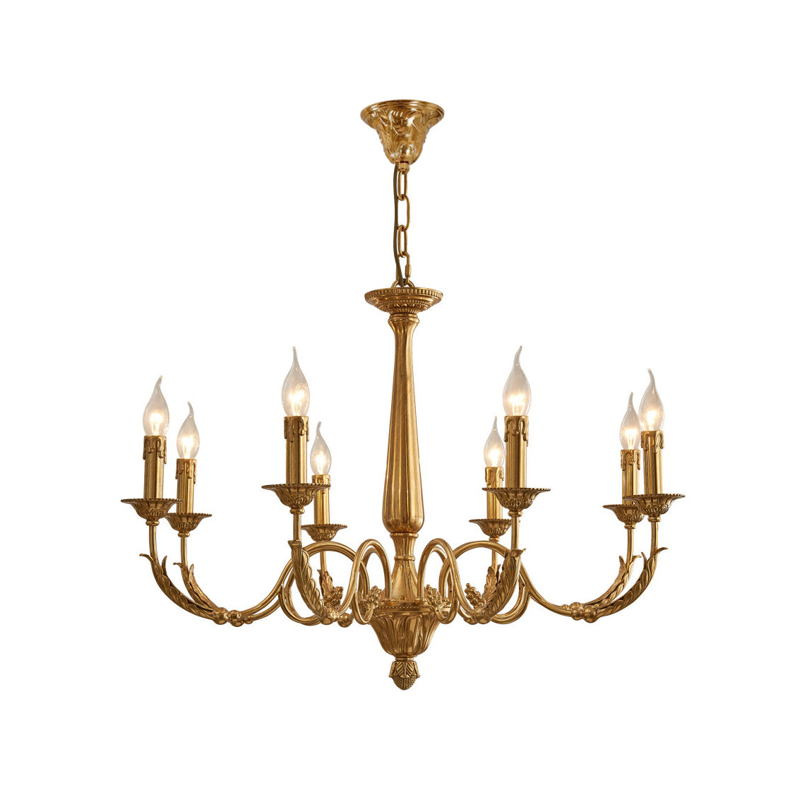 Savena Brass Chandelier