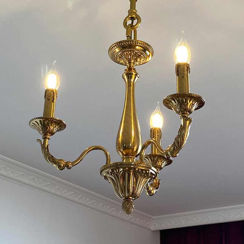 Savena Brass Chandelier