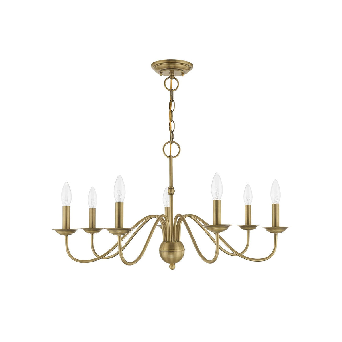Fausto Brass Chandelier