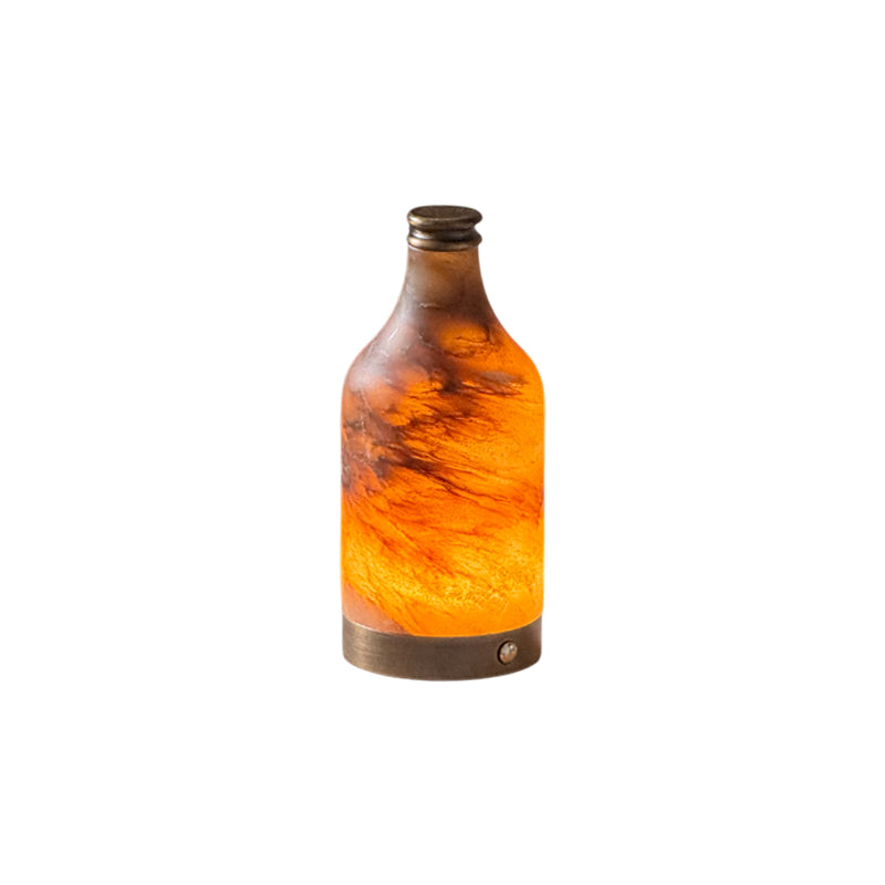 Giardena Bottle Alabaster Table Lamp (Built-in Battery)