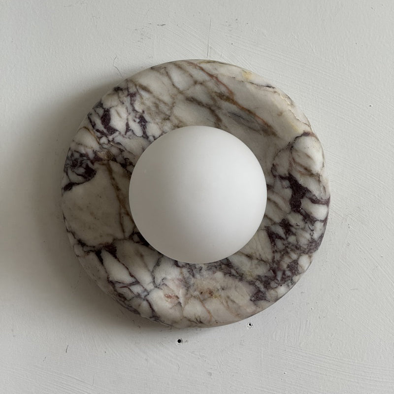 Gelso Marble Purple Sconce