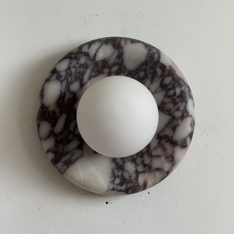 Gelso Marble Purple Sconce