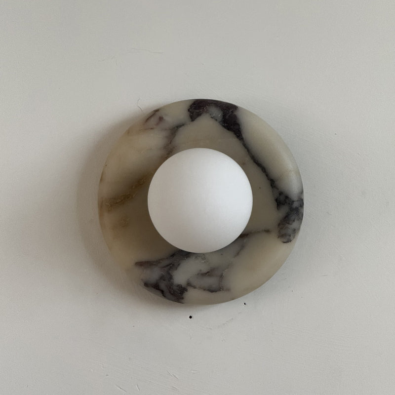 Gelso Marble Purple Sconce