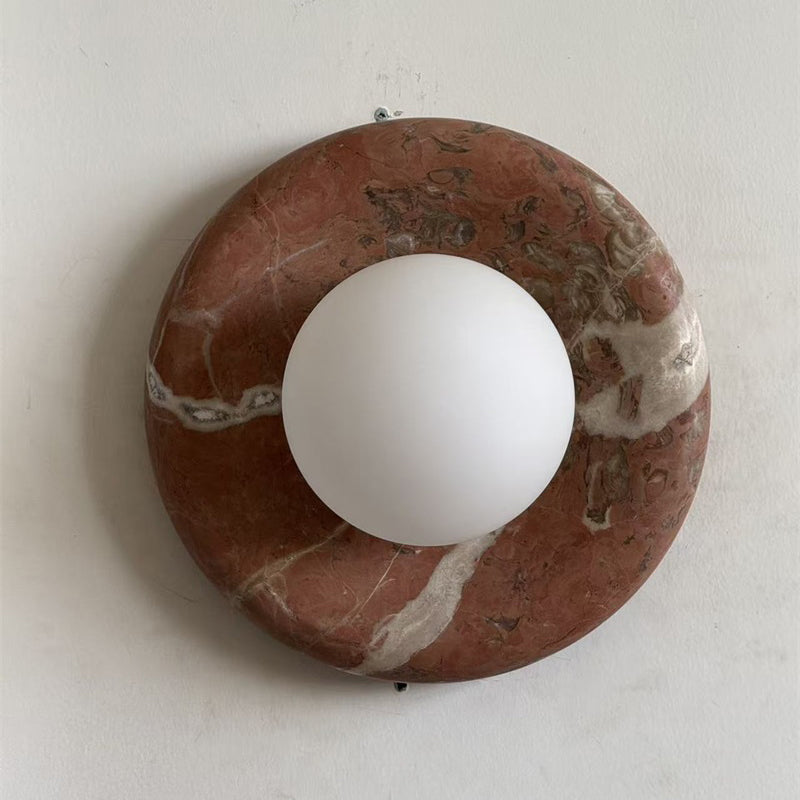 Gelso Marble Travertine Sconce
