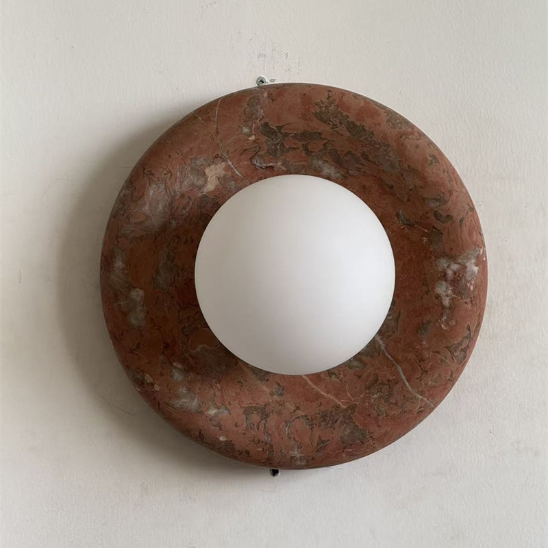 Gelso Marble Travertine Sconce